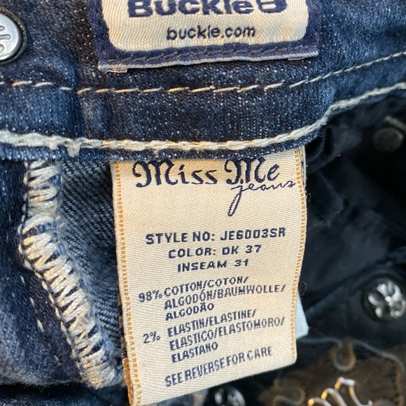 Miss Me Skinny Jeans Size 27 - Picture 6 of 8